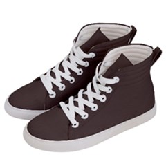 Old Burgundy	 - 	hi-top Skate Sneakers by ColorfulShoes