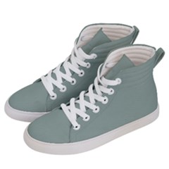 Morning Blue	 - 	hi-top Skate Sneakers by ColorfulShoes