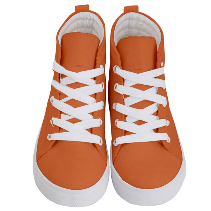 Halloween Orange	 - 	Hi-Top Skate Sneakers