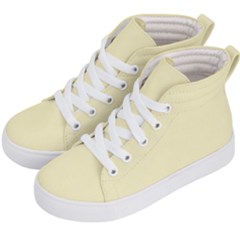 Lemon Chiffon Yellow	 - 	hi-top Skate Sneakers by ColorfulShoes