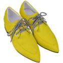 Citrine Yellow	 - 	Pointed Oxford Shoes View3