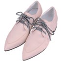 Soft Bubblegum Pink	 - 	Pointed Oxford Shoes View2