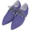 Blue Iris	 - 	Pointed Oxford Shoes View2