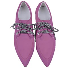 Pearly Purple	 - 	pointed Oxford Shoes by ColorfulShoes