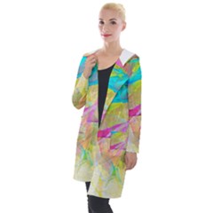 Abstract-14 Hooded Pocket Cardigan by nateshop