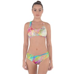 Abstract-14 Criss Cross Bikini Set by nateshop