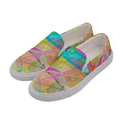 Abstract-14 Women s Canvas Slip Ons