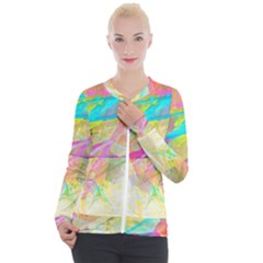 Abstract-14 Casual Zip Up Jacket by nateshop