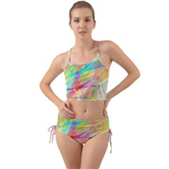 Abstract-14 Mini Tank Bikini Set by nateshop