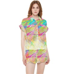 Abstract-14 Chiffon Lounge Set by nateshop