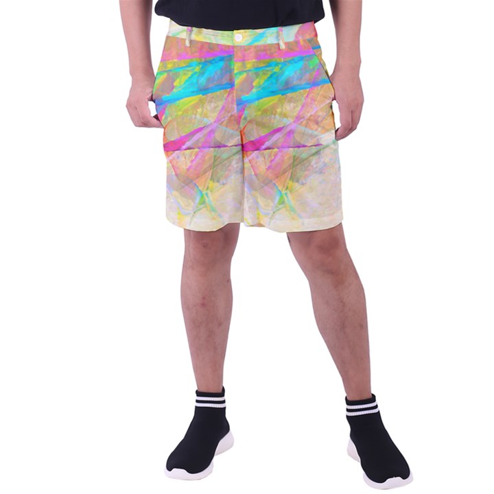 Abstract-14 Men s Pocket Shorts