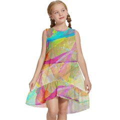 Abstract-14 Kids  Frill Swing Dress by nateshop