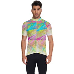 Abstract-14 Men s Short Sleeve Cycling Jersey by nateshop