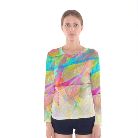 Abstract-14 Women s Long Sleeve Tee by nateshop