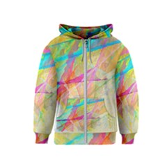 Abstract-14 Kids  Zipper Hoodie by nateshop