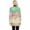 Abstract-14 Button Up Hooded Coat  View2