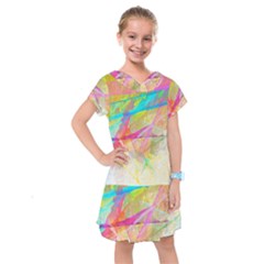 Abstract-14 Kids  Drop Waist Dress