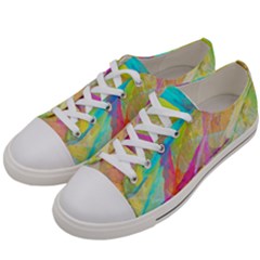 Abstract-14 Women s Low Top Canvas Sneakers by nateshop