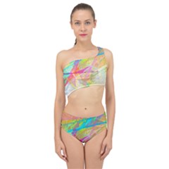 Abstract-14 Spliced Up Two Piece Swimsuit by nateshop