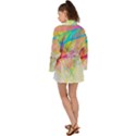 Abstract-14 Long Sleeve Kimono View2