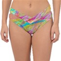 Abstract-14 Double Strap Halter Bikini Bottoms View1