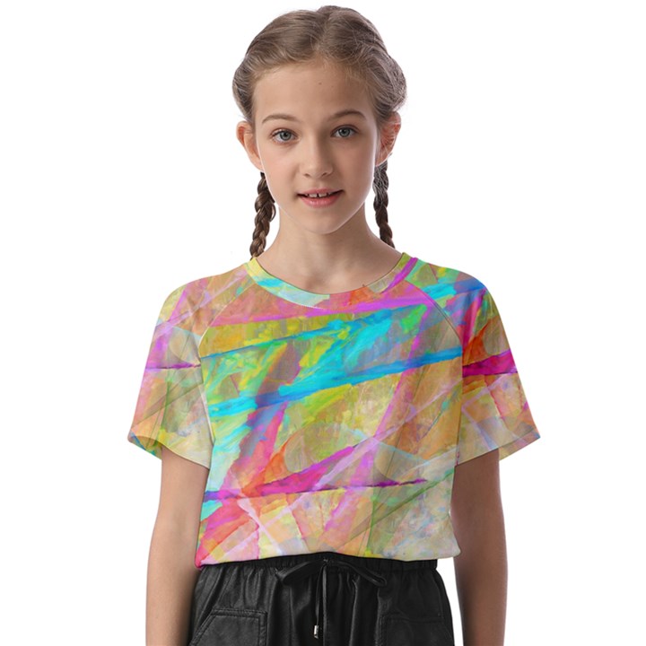 Abstract-14 Kids  Basic Tee