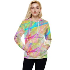 Abstract-14 Women s Lightweight Drawstring Hoodie by nateshop