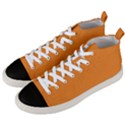 Cadmium Orange	 - 	Mid-Top Canvas Sneakers View2