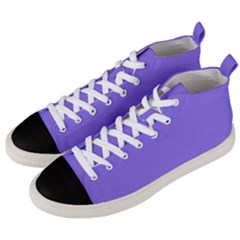 Sweet Crocus Purple	 - 	mid-top Canvas Sneakers by ColorfulShoes