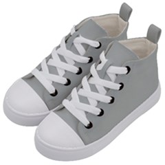 Storm Grey	 - 	mid-top Canvas Sneakers by ColorfulShoes