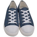 Paynes Grey	 - 	Low Top Canvas Sneakers View1