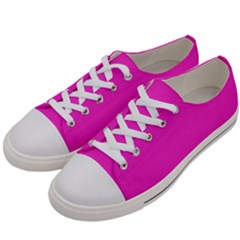 Razzle Dazzle Rose Pink	 - 	Low Top Canvas Sneakers