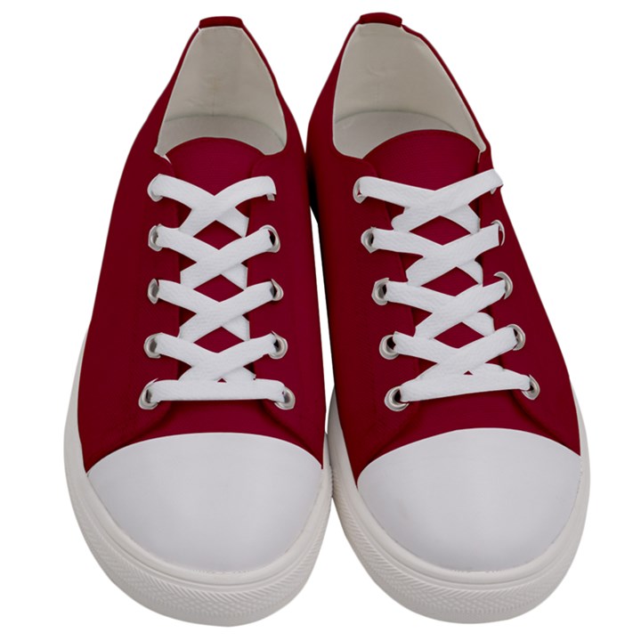 Jester Red	 - 	Low Top Canvas Sneakers