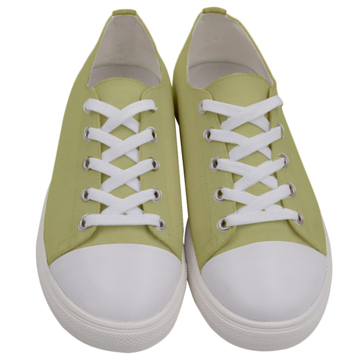 Faded Jade	 - 	Low Top Canvas Sneakers