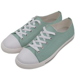 Pistachio Green	 - 	low Top Canvas Sneakers by ColorfulShoes