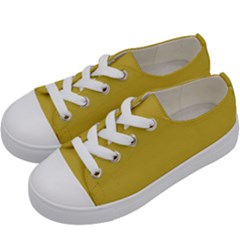 Old Gold	 - 	low Top Canvas Sneakers by ColorfulShoes