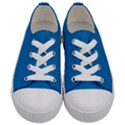 Spanish Blue	 - 	Low Top Canvas Sneakers View1