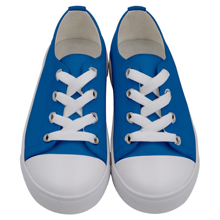 Spanish Blue	 - 	Low Top Canvas Sneakers