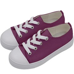 Sugar Plum Purple	 - 	low Top Canvas Sneakers by ColorfulShoes