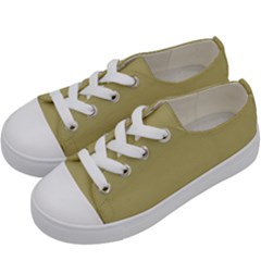 Misty Gold	 - 	low Top Canvas Sneakers by ColorfulShoes