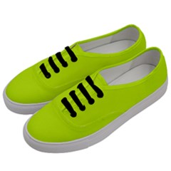 Arctic Lime Green	 - 	classic Low Top Sneakers by ColorfulShoes