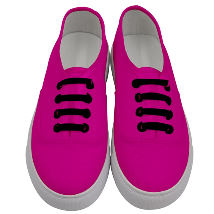 Fashion Fuchsia Pink	 - 	Classic Low Top Sneakers