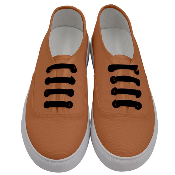 Raw Sienna Orange	 - 	Classic Low Top Sneakers