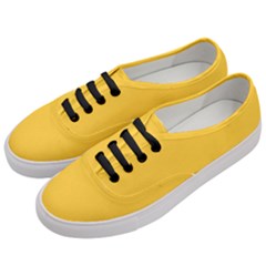 Sunglow Yellow	 - 	classic Low Top Sneakers by ColorfulShoes