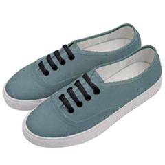 Greyish Turquoise	 - 	classic Low Top Sneakers