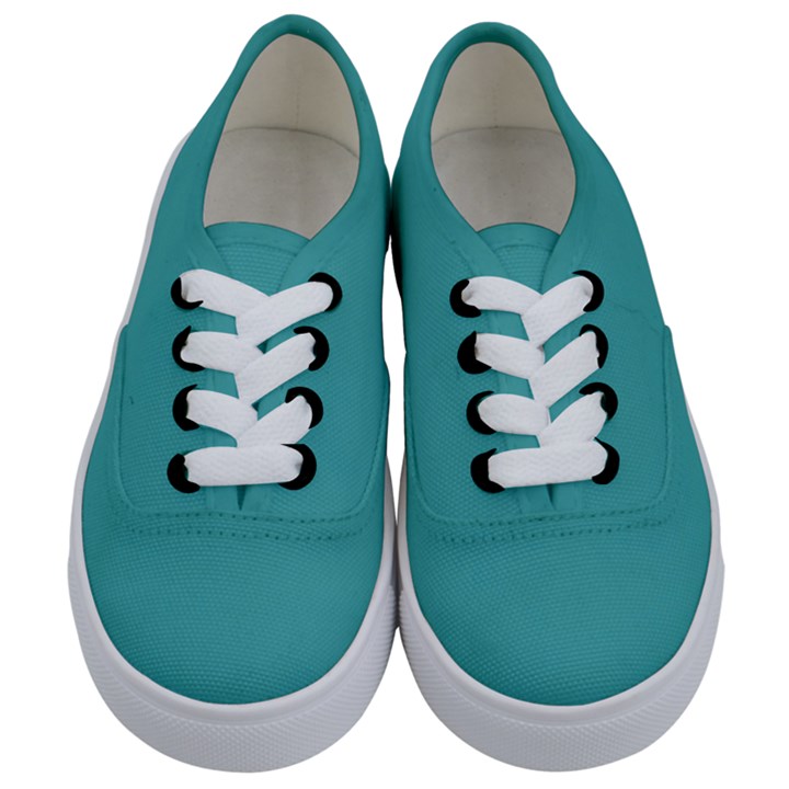 Teal Blue	 - 	Classic Low Top Sneakers