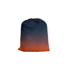 Sky Gradient Drawstring Pouch (small) by artworkshop