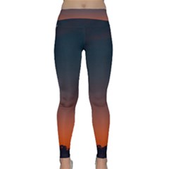 Sky Gradient Classic Yoga Leggings by artworkshop