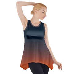 Sky Gradient Side Drop Tank Tunic by artworkshop