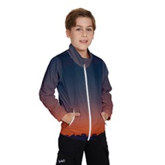 Sky Gradient Kids  Windbreaker by artworkshop